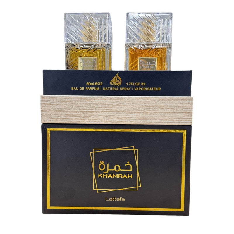 Pack 2 Perfumes Khamrah Lattafa (50ml x 2)